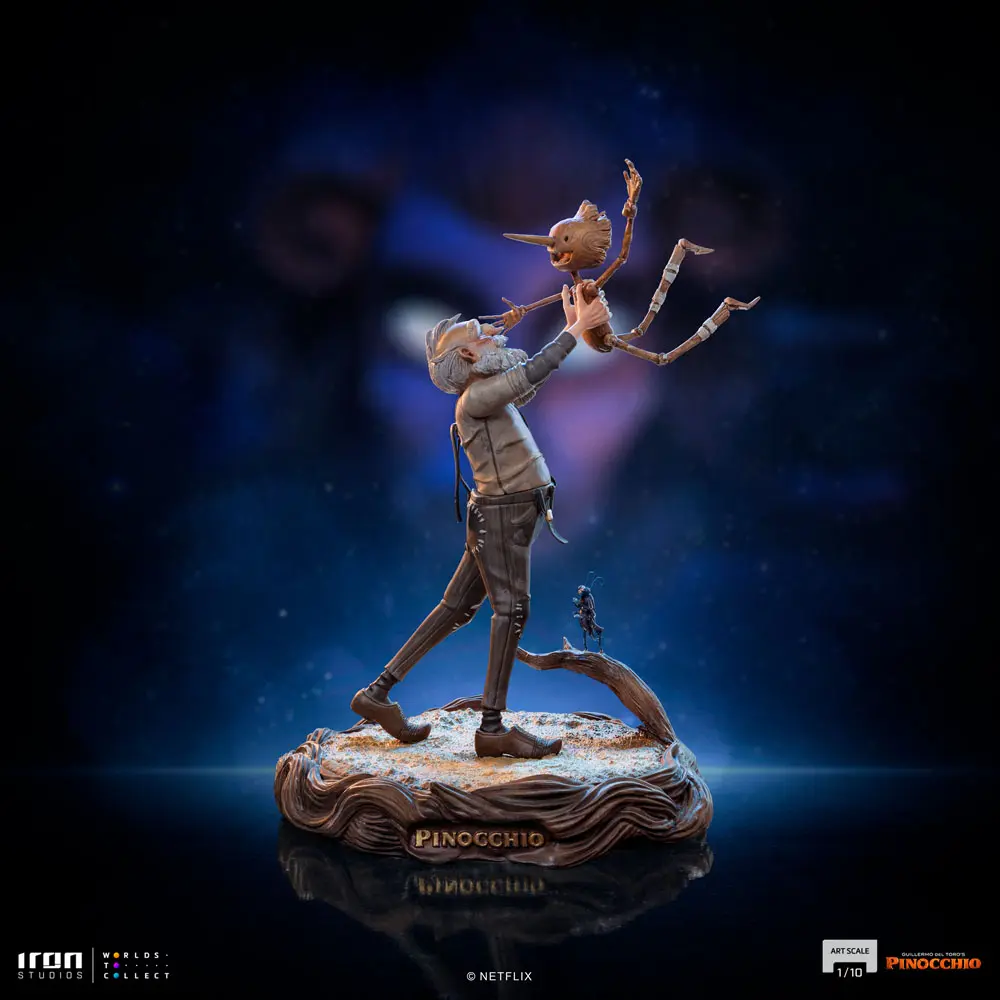 Pinokio Art Scale Statue 1/10 Gepetto & Pinokio 23 cm zdjęcie produktu