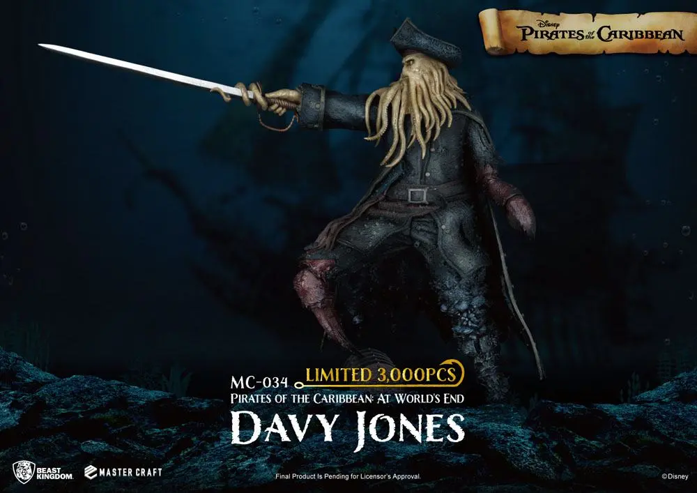 Pirates of the Caribbean: At World's End Master Craft Statua Davy Jones 42 cm zdjęcie produktu
