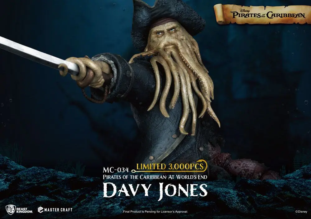 Pirates of the Caribbean: At World's End Master Craft Statua Davy Jones 42 cm zdjęcie produktu