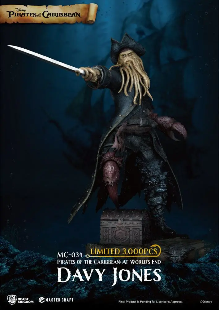 Pirates of the Caribbean: At World's End Master Craft Statua Davy Jones 42 cm zdjęcie produktu
