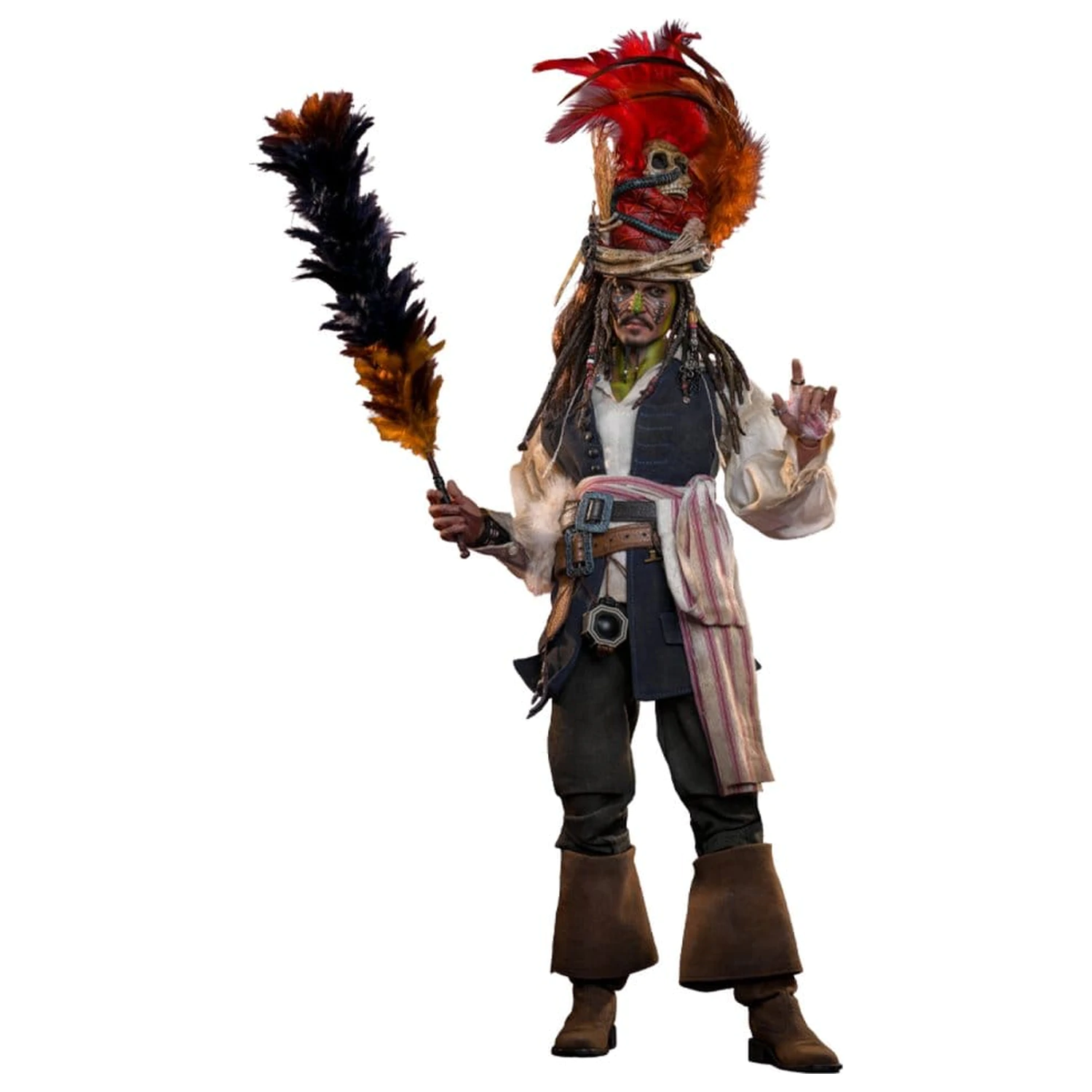 Pirates of the Caribbean: Dead Man's Chest Action DX Figurka 1/6 Pelegostos Chief Jack Sparrow 30 cm zdjęcie produktu