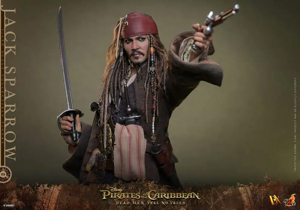 Pirates of the Caribbean: Dead Men Tell No Tales DX figurka akcji 1/6 Jack Sparrow 30 cm zdjęcie produktu