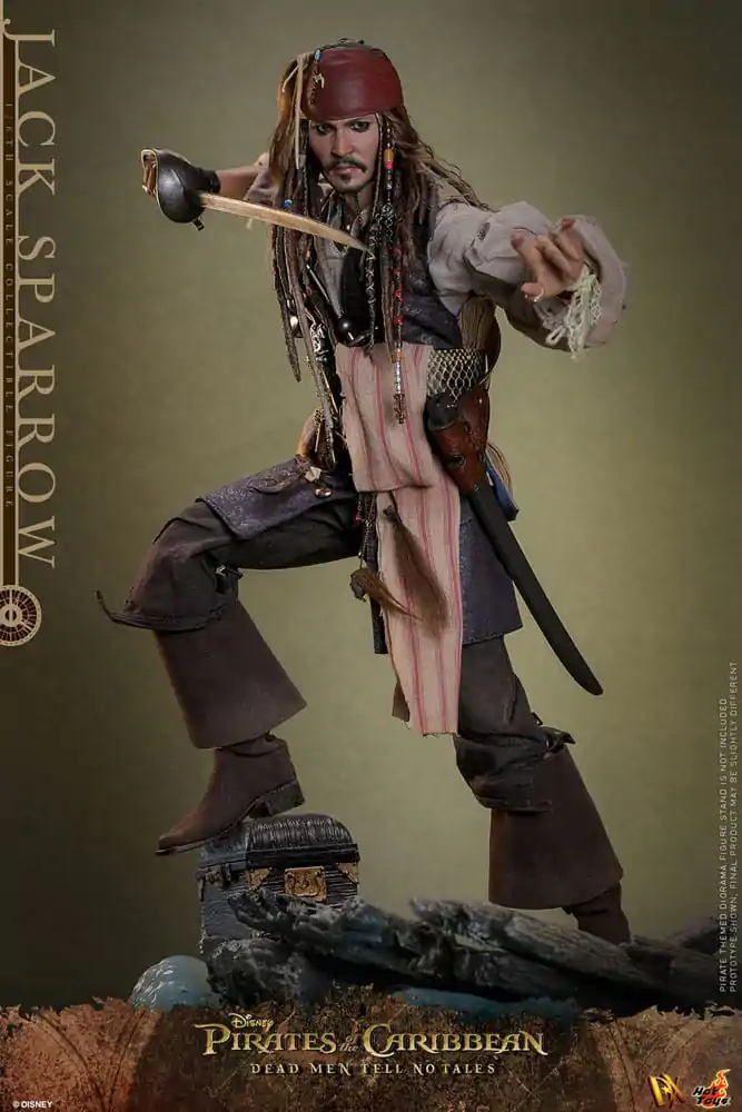 Pirates of the Caribbean: Dead Men Tell No Tales DX figurka akcji 1/6 Jack Sparrow 30 cm zdjęcie produktu