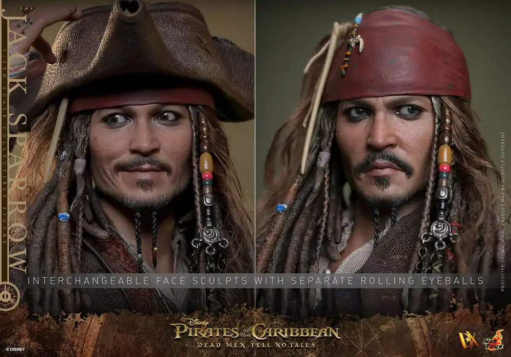 Pirates of the Caribbean: Dead Men Tell No Tales DX figurka akcji 1/6 Jack Sparrow 30 cm zdjęcie produktu
