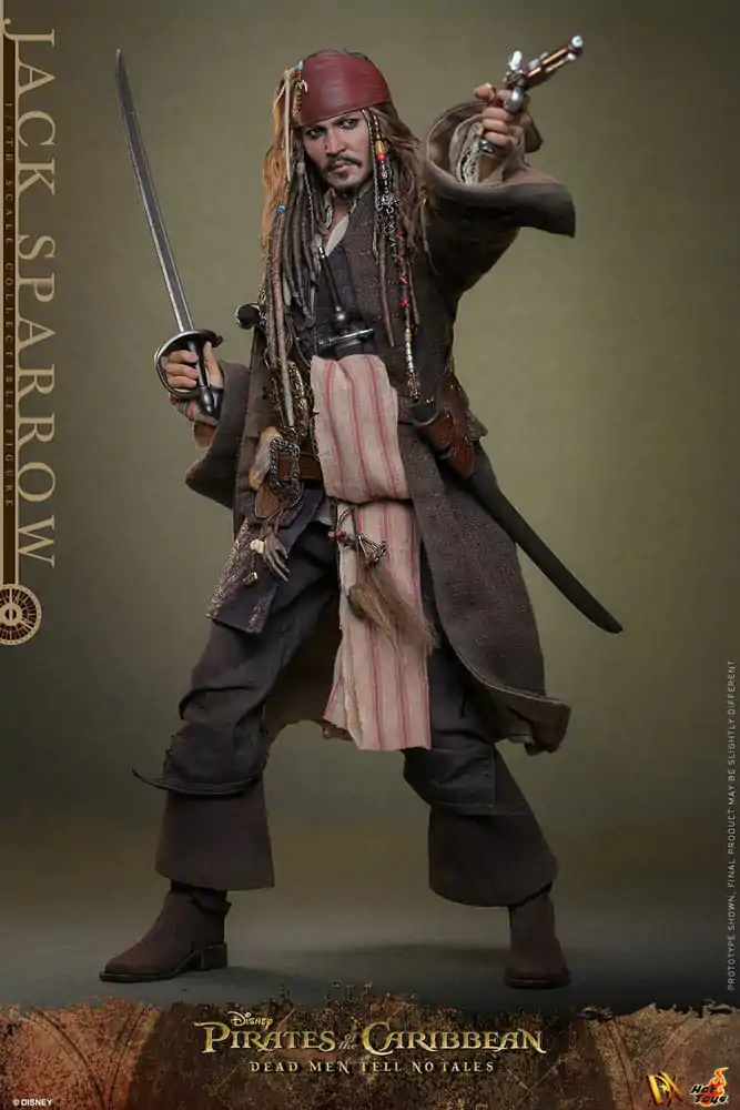 Pirates of the Caribbean: Dead Men Tell No Tales DX figurka akcji 1/6 Jack Sparrow 30 cm zdjęcie produktu