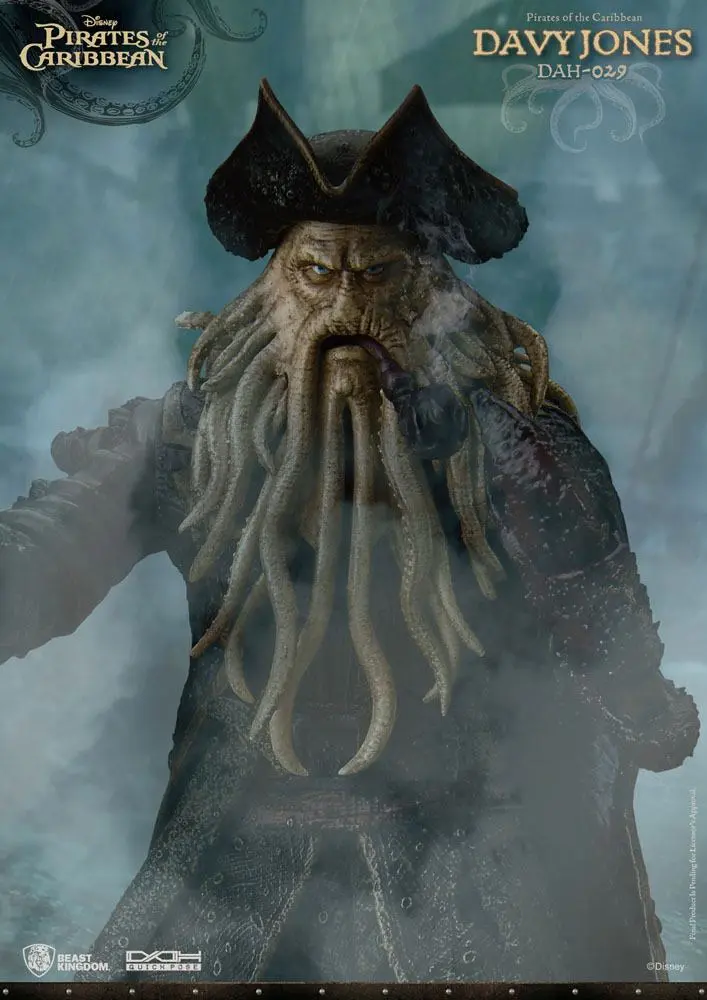 Pirates of the Caribbean Dynamic 8ction Heroes Figurka Akcji 1/9 Davy Jones 20 cm zdjęcie produktu