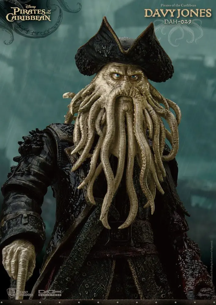 Pirates of the Caribbean Dynamic 8ction Heroes Figurka Akcji 1/9 Davy Jones 20 cm zdjęcie produktu
