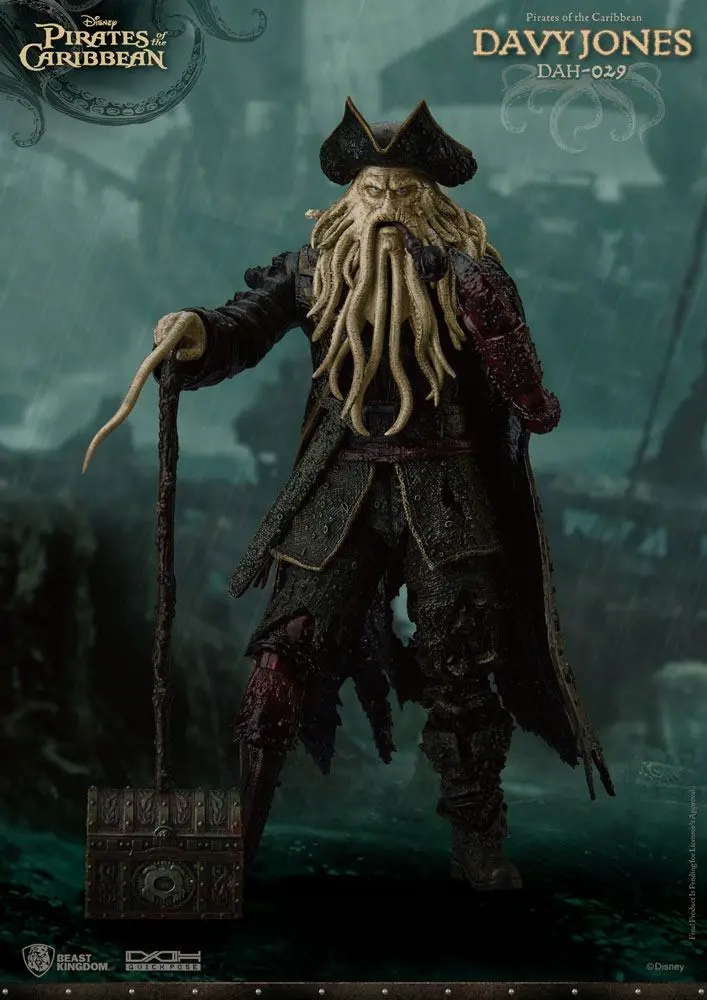 Pirates of the Caribbean Dynamic 8ction Heroes Figurka Akcji 1/9 Davy Jones 20 cm zdjęcie produktu