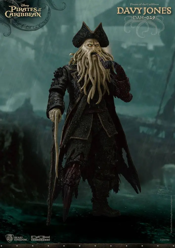 Pirates of the Caribbean Dynamic 8ction Heroes Figurka Akcji 1/9 Davy Jones 20 cm zdjęcie produktu