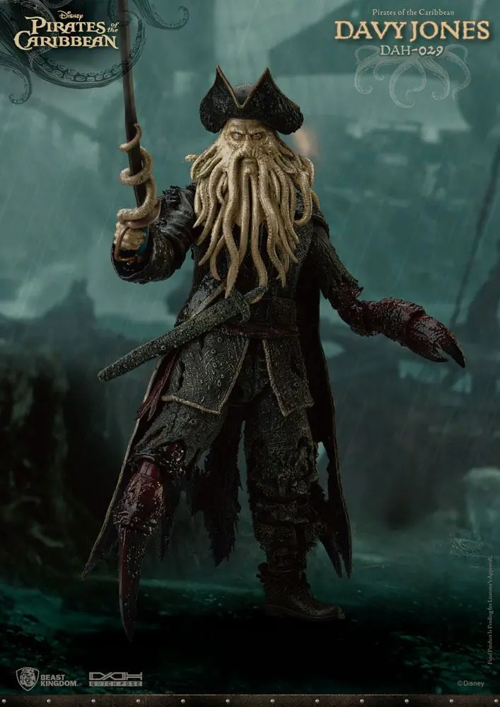 Pirates of the Caribbean Dynamic 8ction Heroes Figurka Akcji 1/9 Davy Jones 20 cm zdjęcie produktu