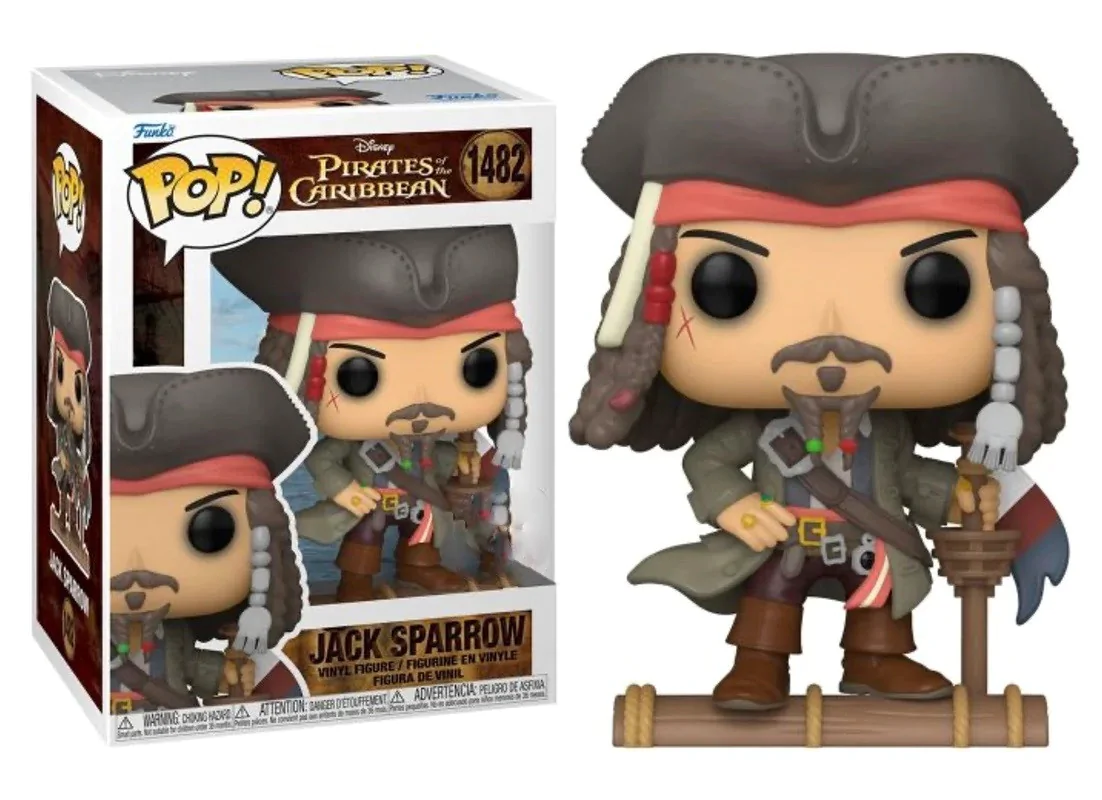 Piraci z Karaibów Funko POP! Movies Figurka winylowa Jack Sparrow 9 cm zdjęcie produktu