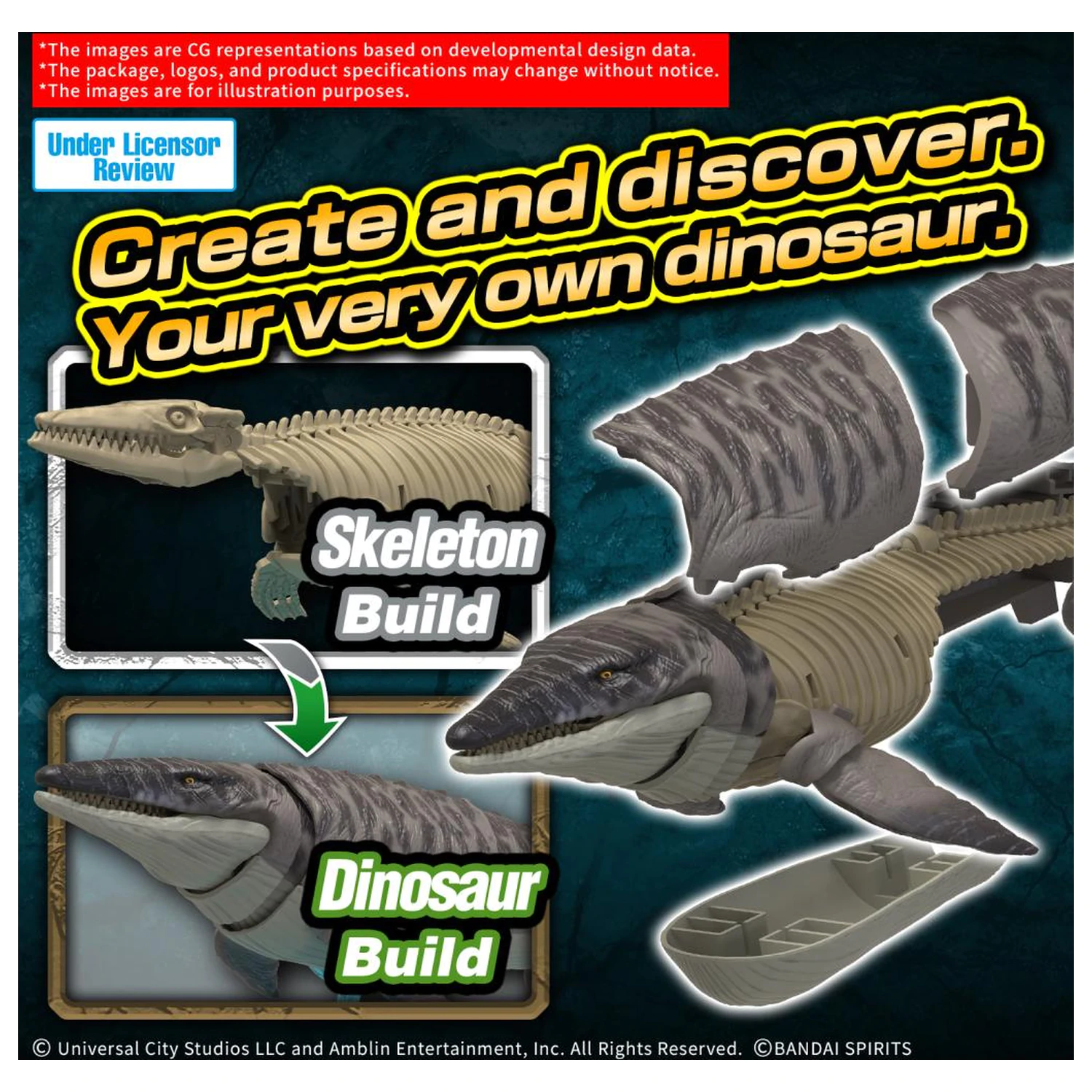 Plannosaurus Jurassic World Mosasaurus Zestaw modeli zdjęcie produktu