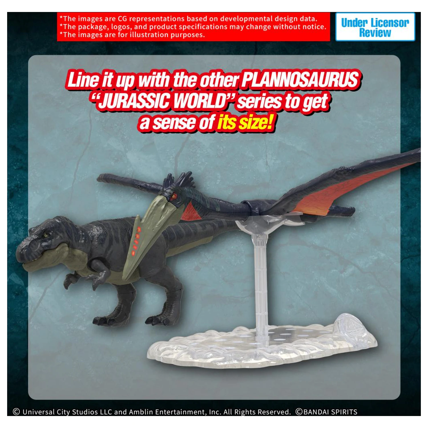 Plannosaurus Jurassic World Quetzalcoatlus Model Kit zdjęcie produktu