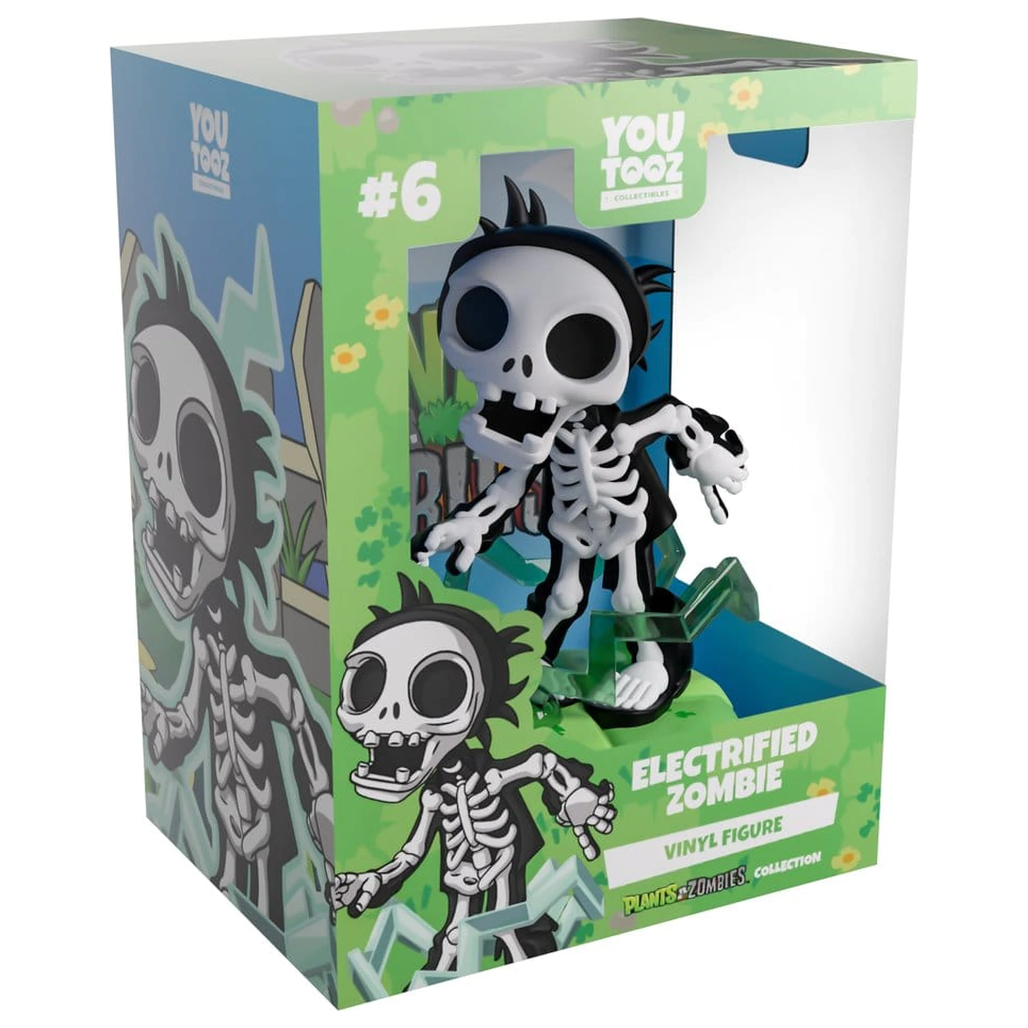 Plants vs. Zombies Vinyl Figure Electrified Zombie 12 cm zdjęcie produktu