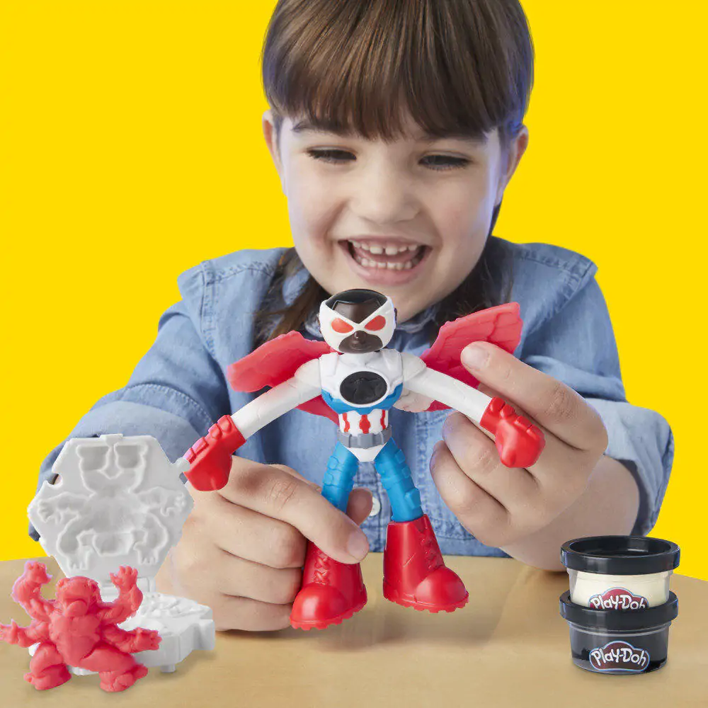 Play-Doh Marvel Captain America Kosiarka Motorowa zdjęcie produktu