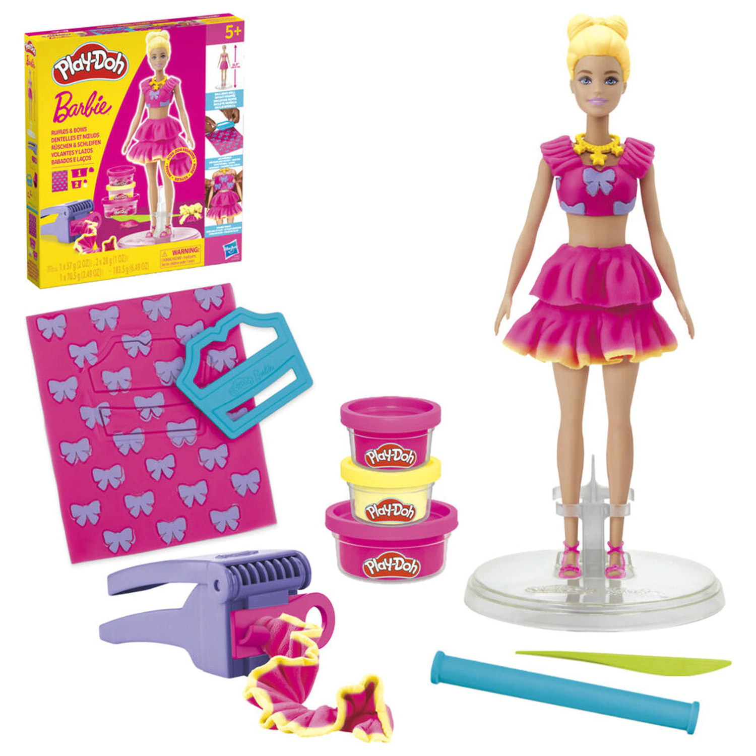 Play-Doh Barbie Falbany i Kokardki zdjęcie produktu