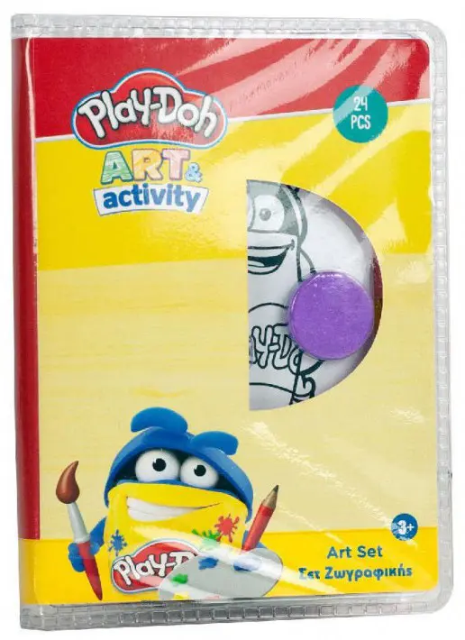 Play-Doh Zestaw Kreatywny, 24-częściowy Zestaw do Rysowania zdjęcie produktu