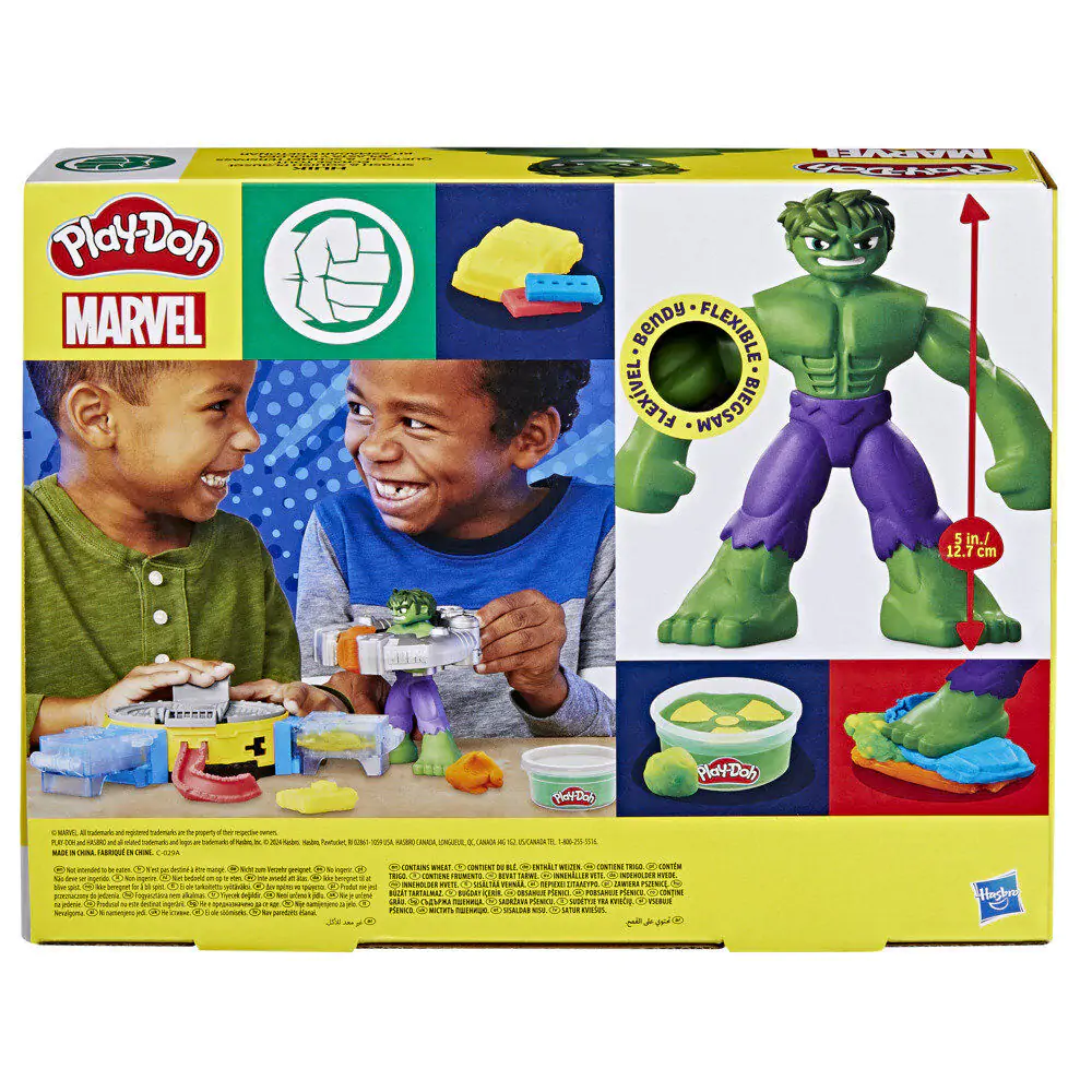 Play-Doh Marvel Hulk Rozgniata i Formuje zdjęcie produktu