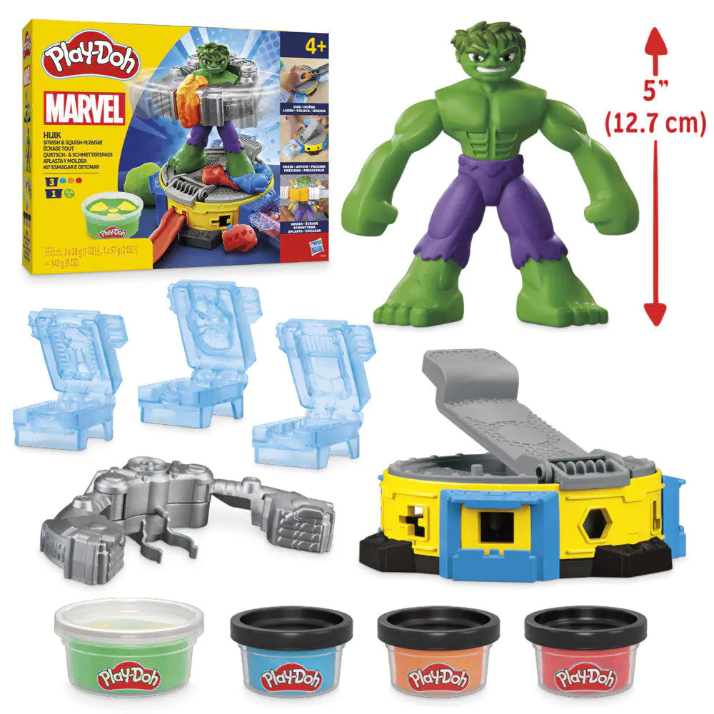 Play-Doh Marvel Hulk Rozgniata i Formuje zdjęcie produktu