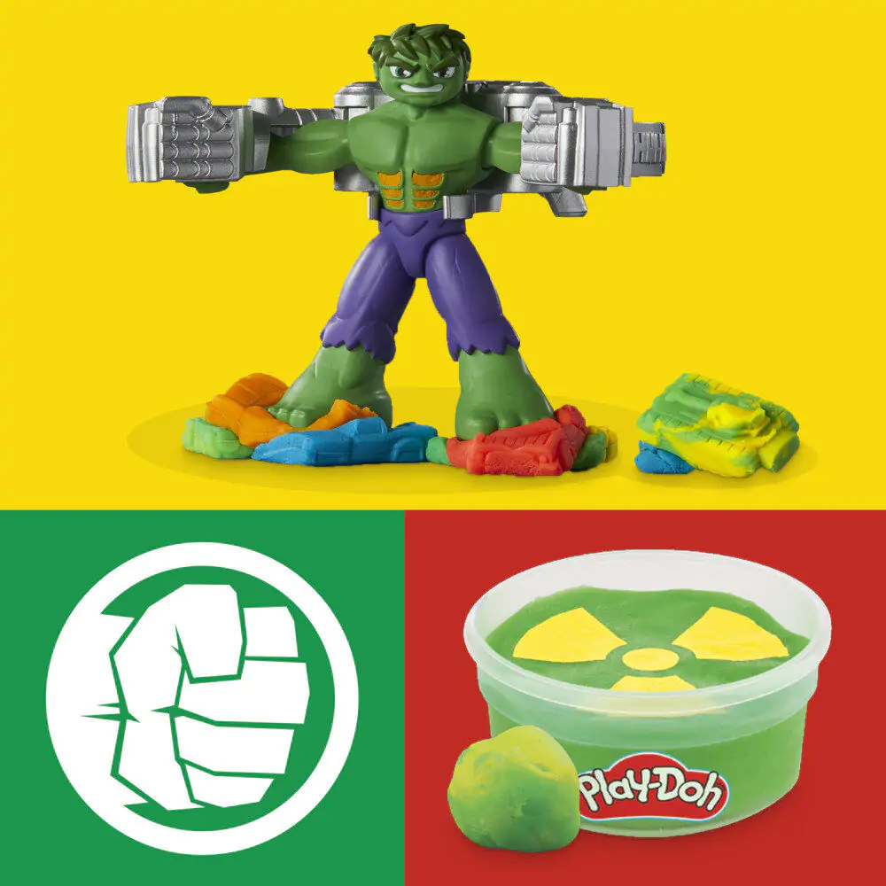 Play-Doh Marvel Hulk Rozgniata i Formuje zdjęcie produktu