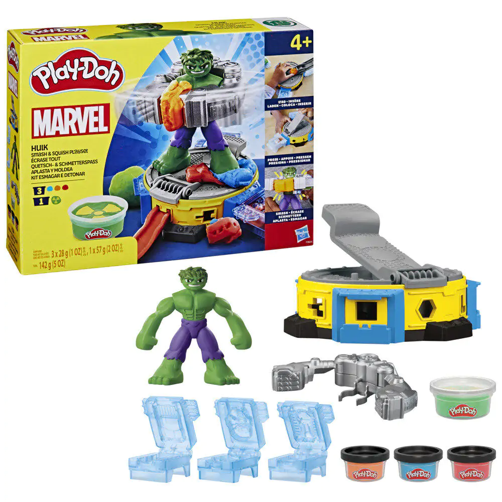 Play-Doh Marvel Hulk Rozgniata i Formuje zdjęcie produktu