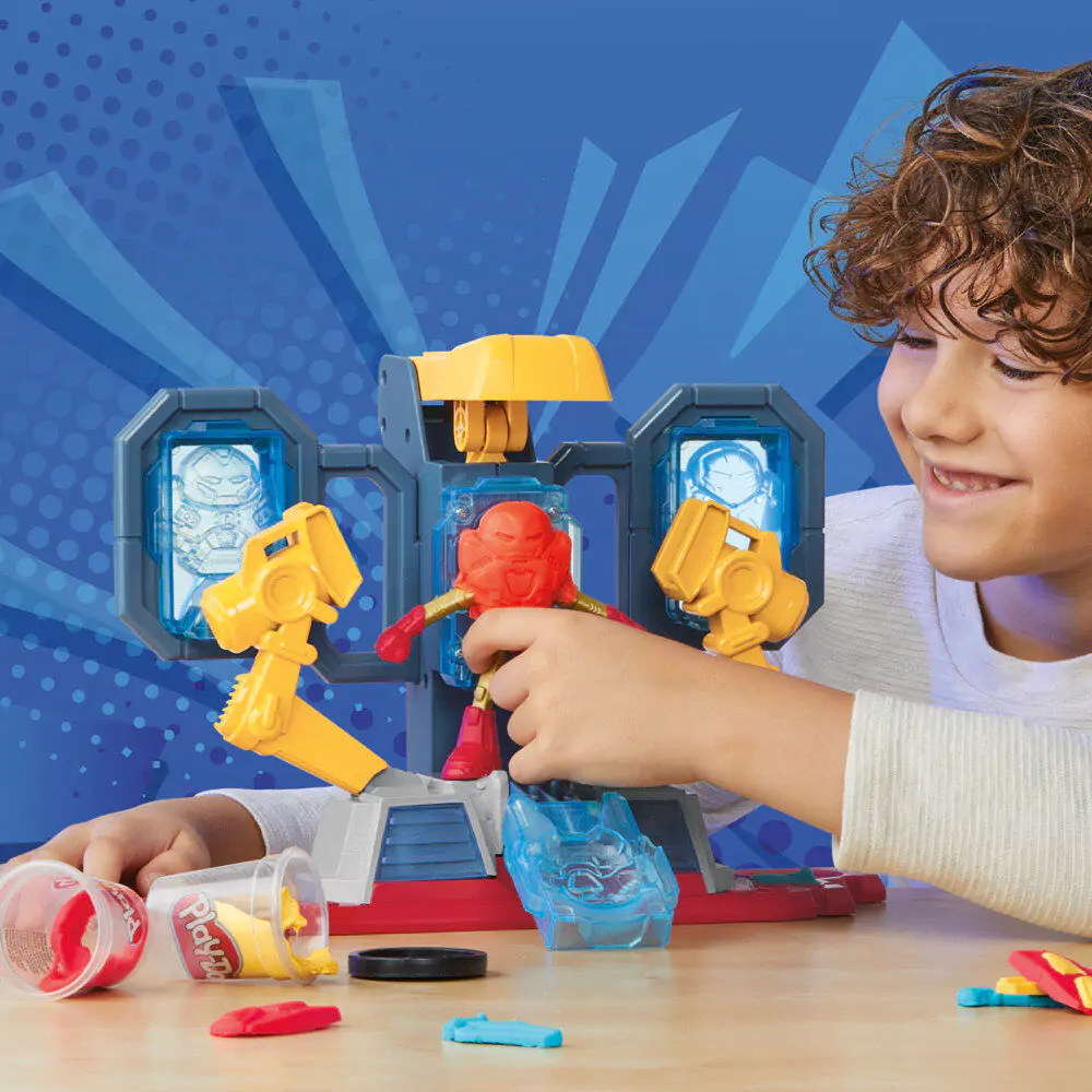 Play-Doh Marvel Iron Man Armour laboratorium zdjęcie produktu