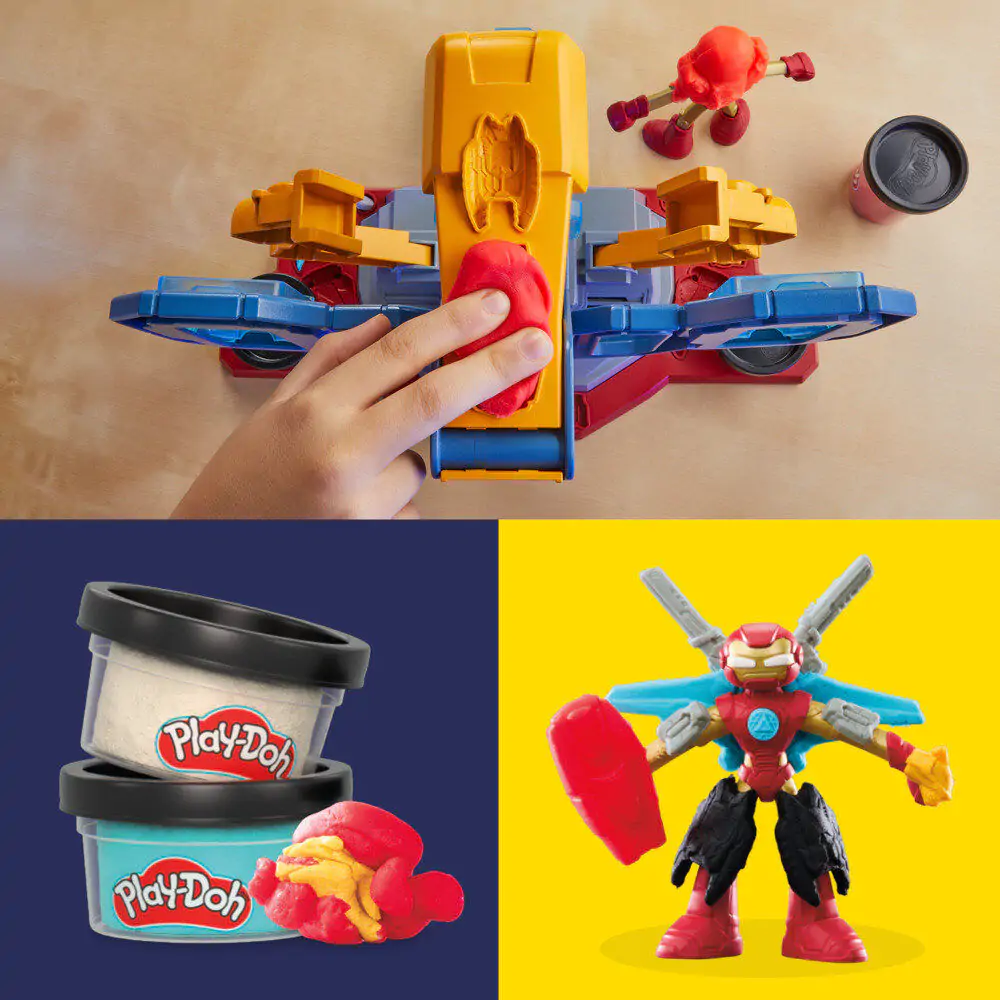 Play-Doh Marvel Iron Man Armour laboratorium zdjęcie produktu