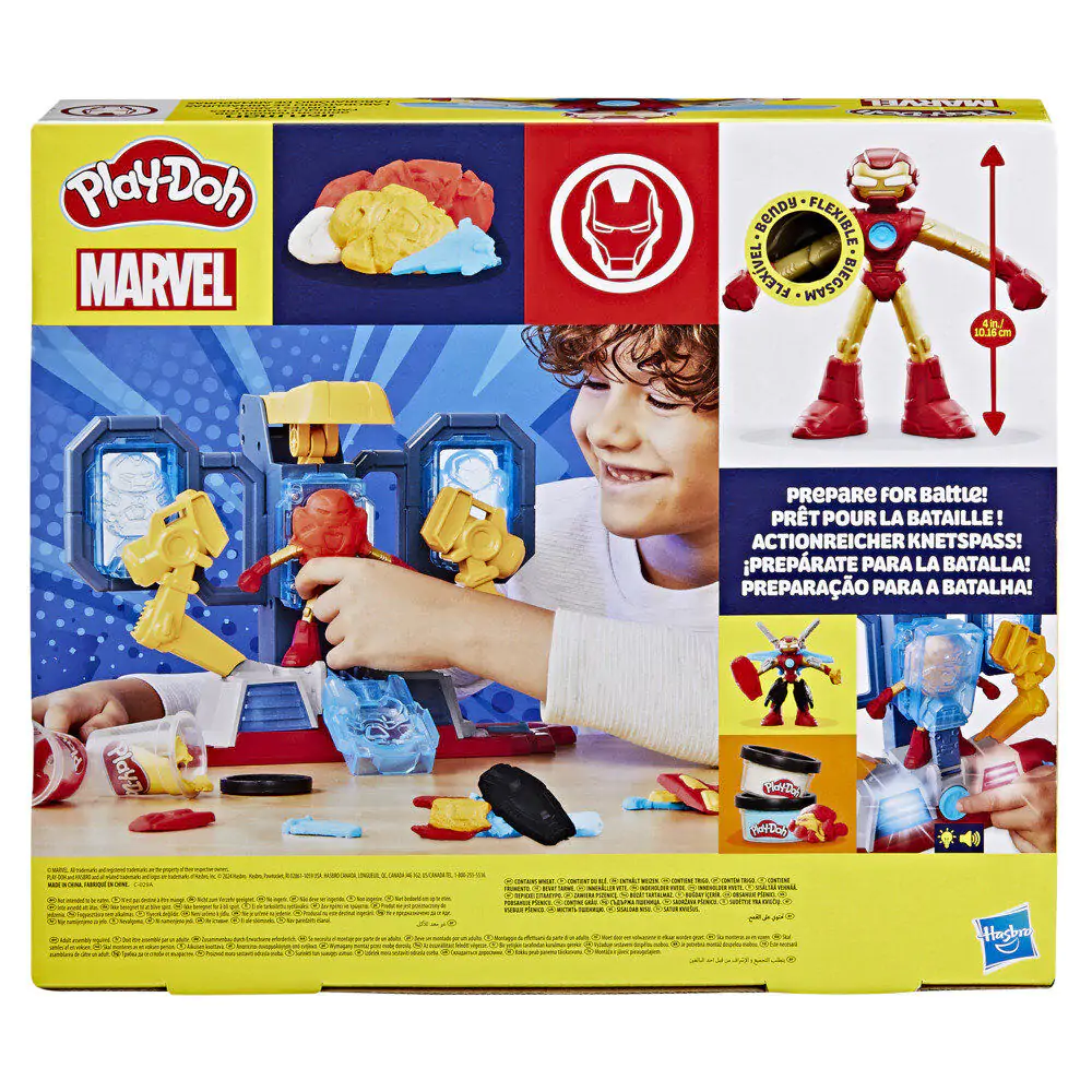 Play-Doh Marvel Iron Man Armour laboratorium zdjęcie produktu