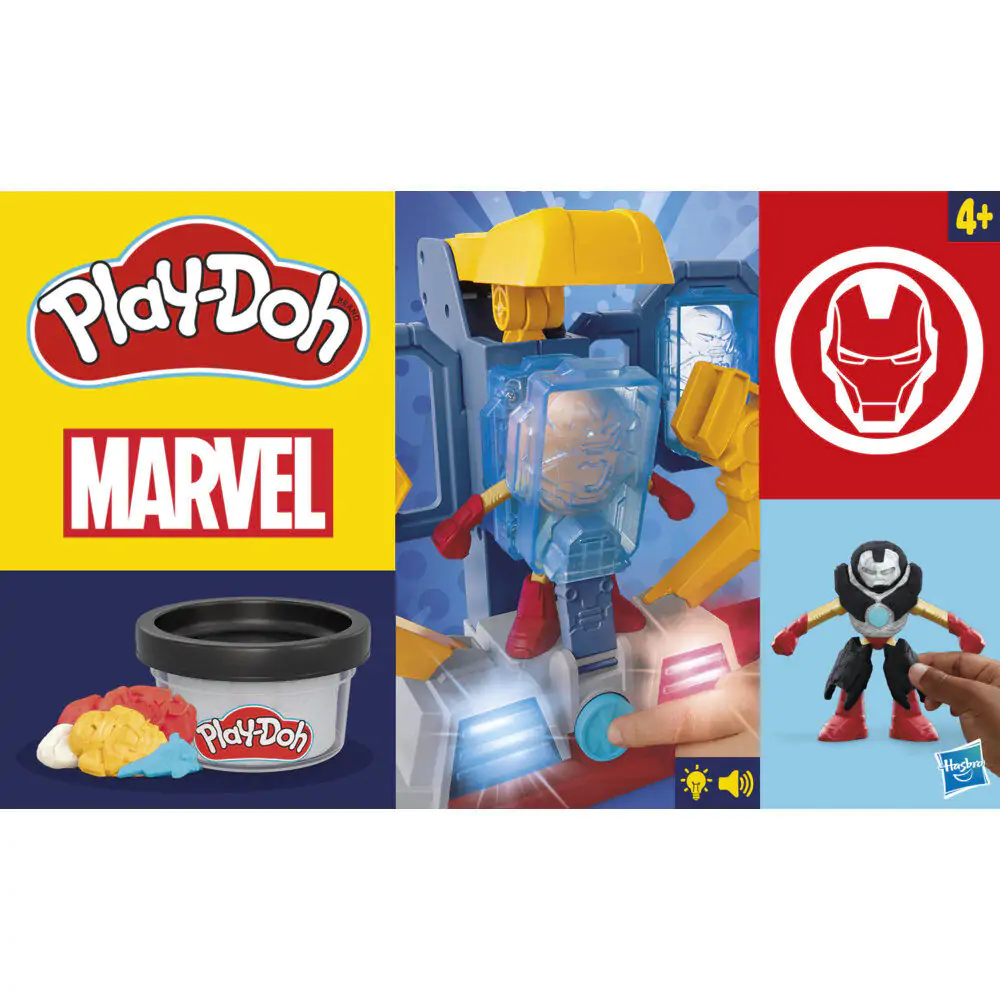 Play-Doh Marvel Iron Man Armour laboratorium zdjęcie produktu