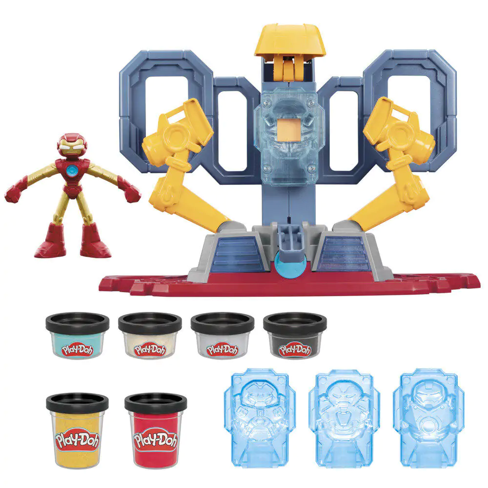 Play-Doh Marvel Iron Man Armour laboratorium zdjęcie produktu