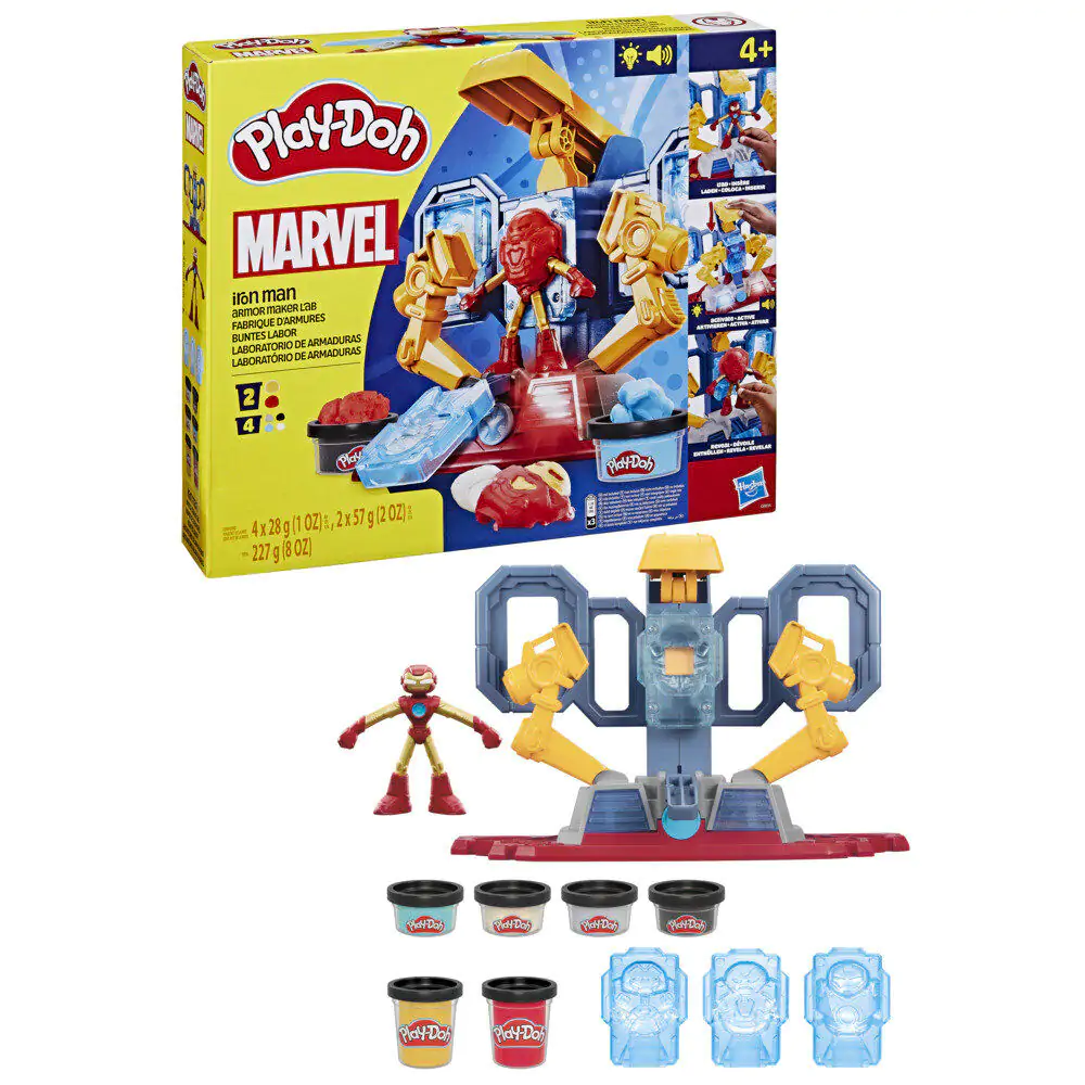 Play-Doh Marvel Iron Man Armour laboratorium zdjęcie produktu