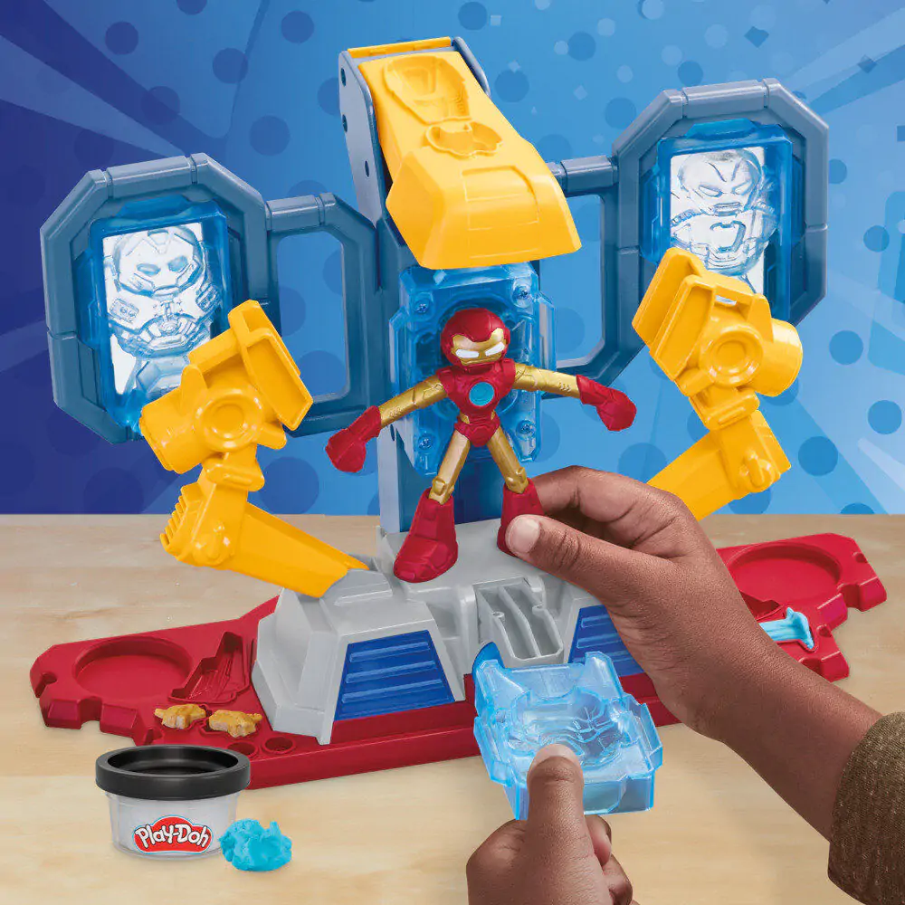 Play-Doh Marvel Iron Man Armour laboratorium zdjęcie produktu