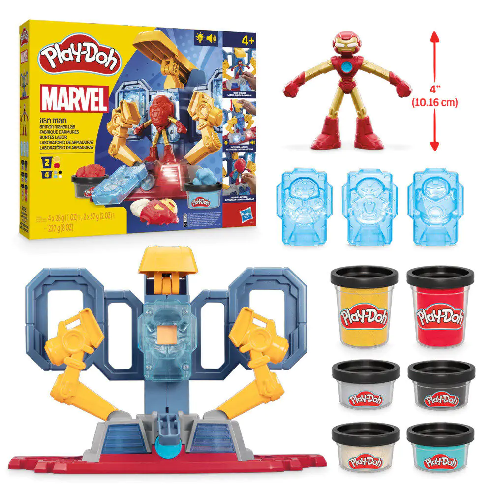 Play-Doh Marvel Iron Man Armour laboratorium zdjęcie produktu