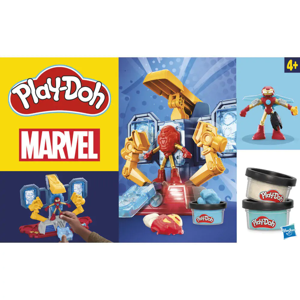 Play-Doh Marvel Iron Man Armour laboratorium zdjęcie produktu