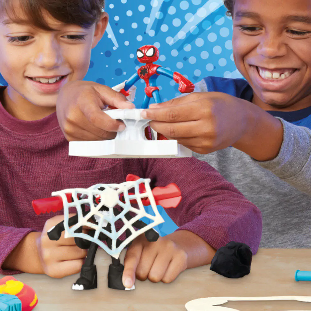 Play-Doh Marvel Spiderman Rzuć i Złap zdjęcie produktu