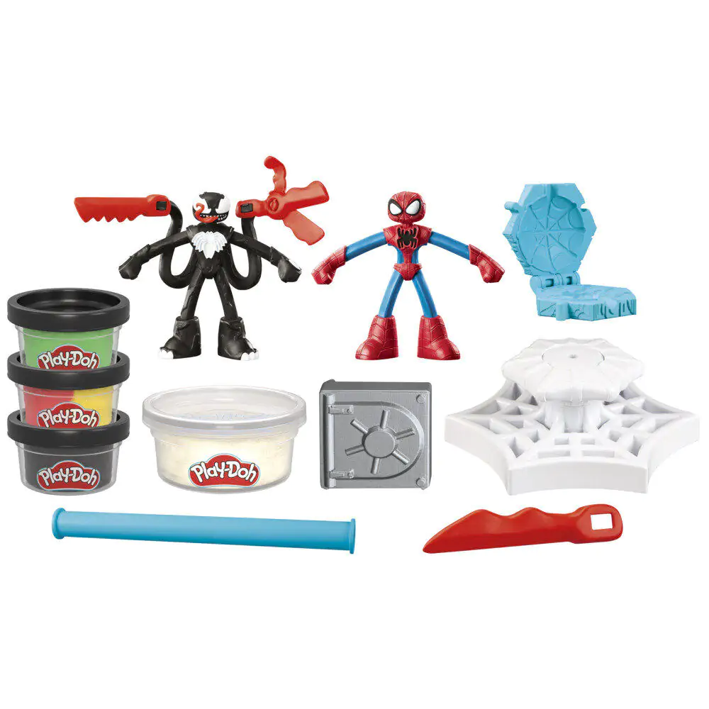 Play-Doh Marvel Spiderman Rzuć i Złap zdjęcie produktu