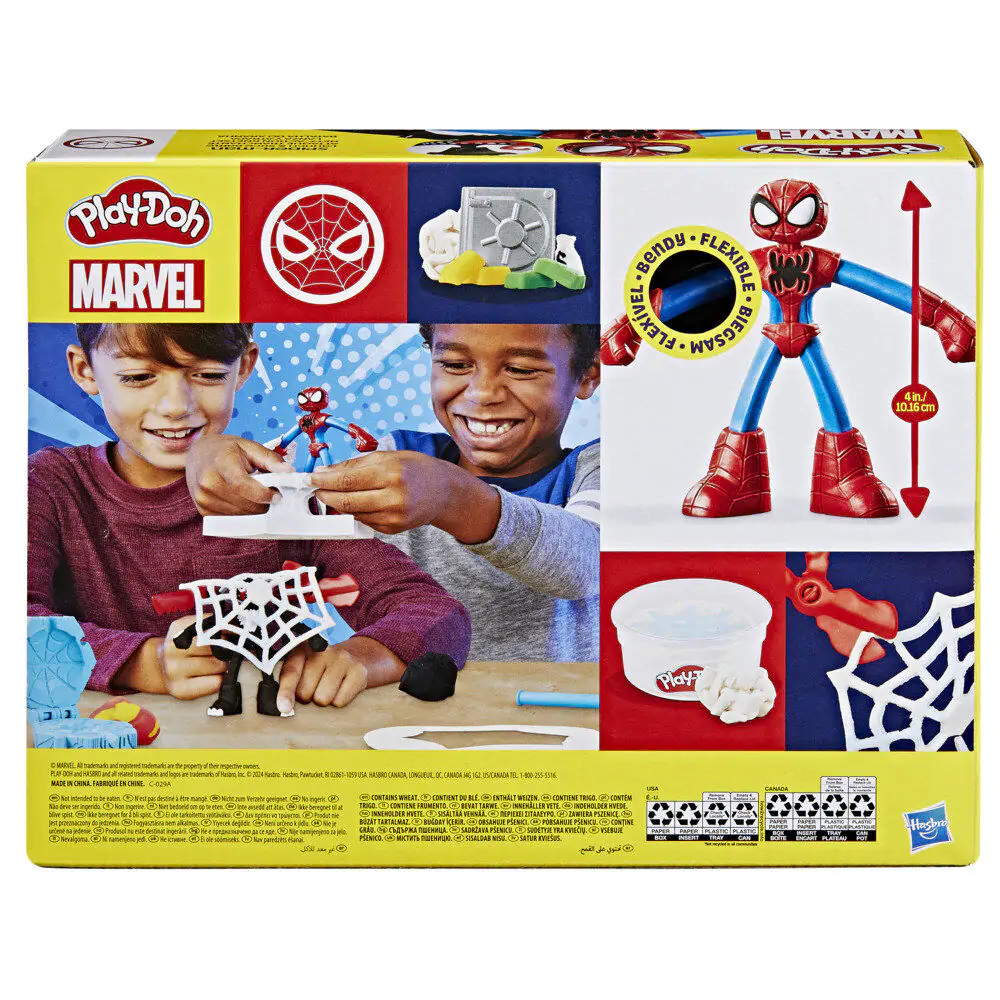 Play-Doh Marvel Spiderman Rzuć i Złap zdjęcie produktu