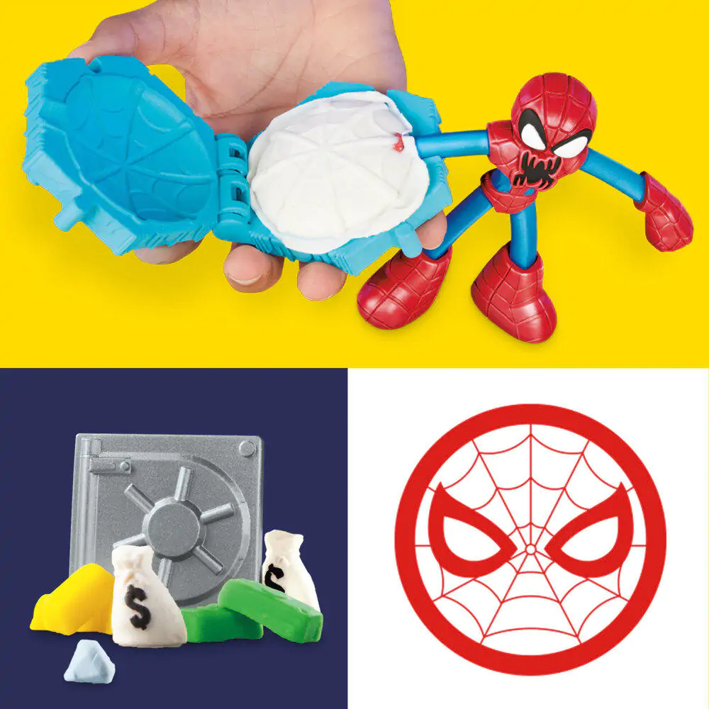 Play-Doh Marvel Spiderman Rzuć i Złap zdjęcie produktu