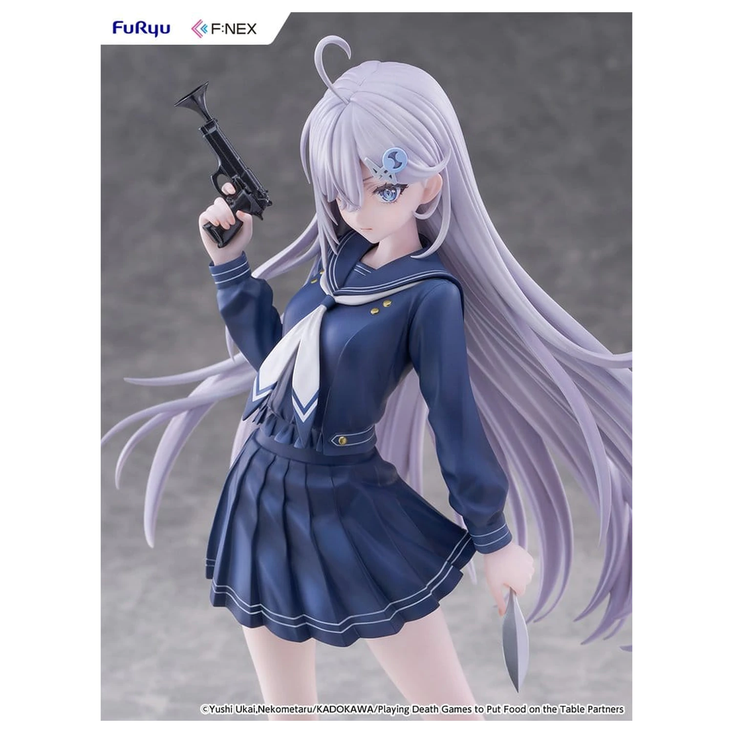 Playing Death Games to Put Food on the Table PVC Figurka 1/7 Yuki School Uniform Ver. 24 cm zdjęcie produktu