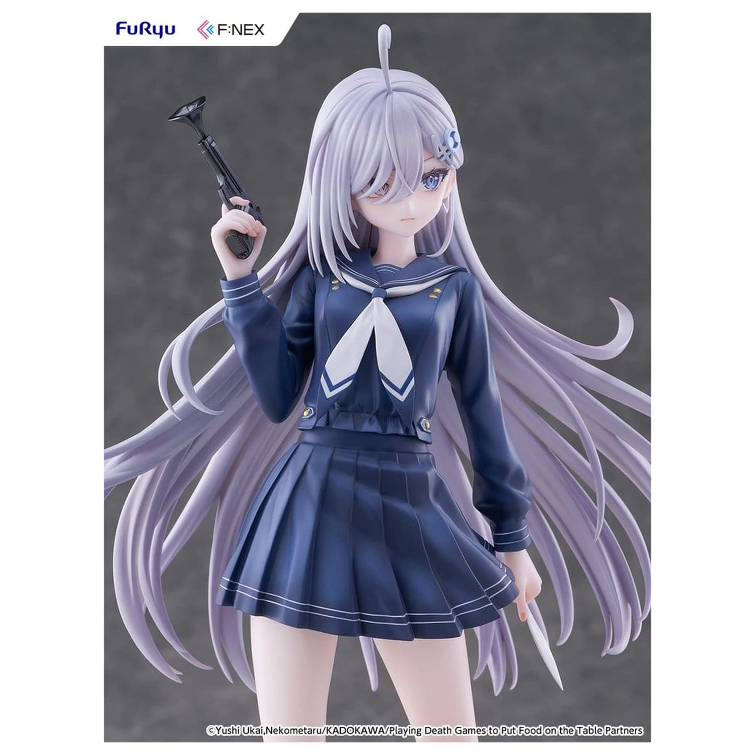Playing Death Games to Put Food on the Table PVC Figurka 1/7 Yuki School Uniform Ver. 24 cm zdjęcie produktu