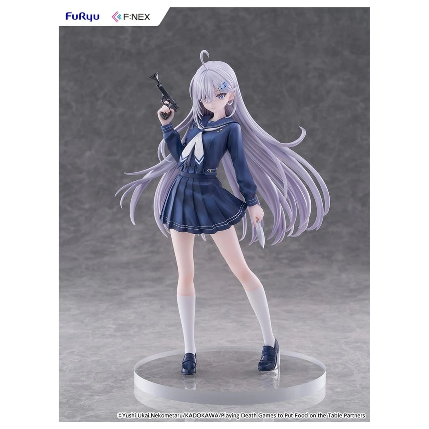 Playing Death Games to Put Food on the Table PVC Figurka 1/7 Yuki School Uniform Ver. 24 cm zdjęcie produktu