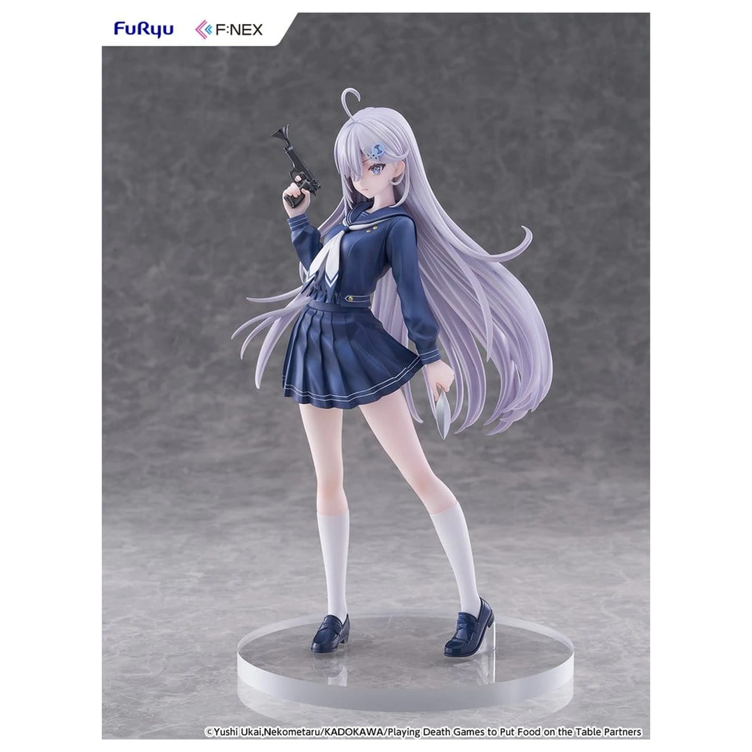 Playing Death Games to Put Food on the Table PVC Figurka 1/7 Yuki School Uniform Ver. 24 cm zdjęcie produktu