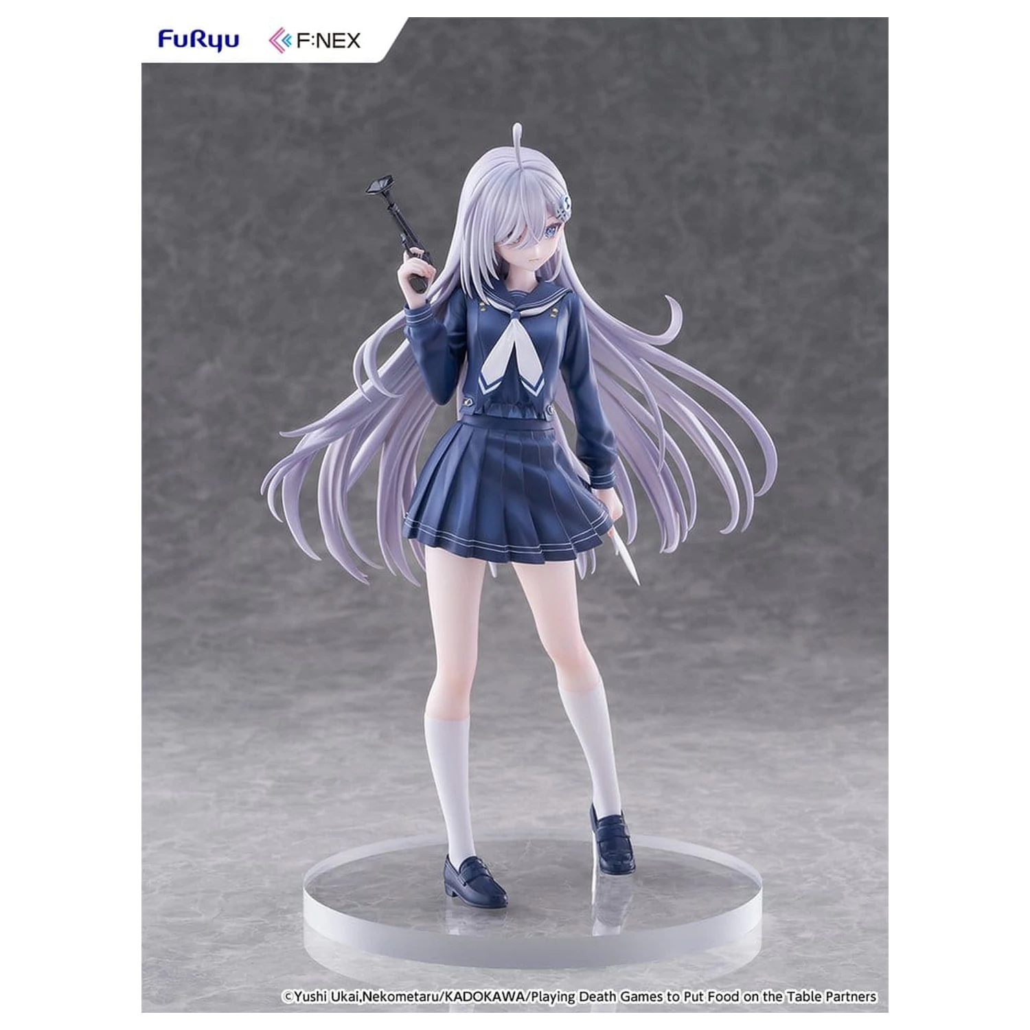 Playing Death Games to Put Food on the Table PVC Figurka 1/7 Yuki School Uniform Ver. 24 cm zdjęcie produktu