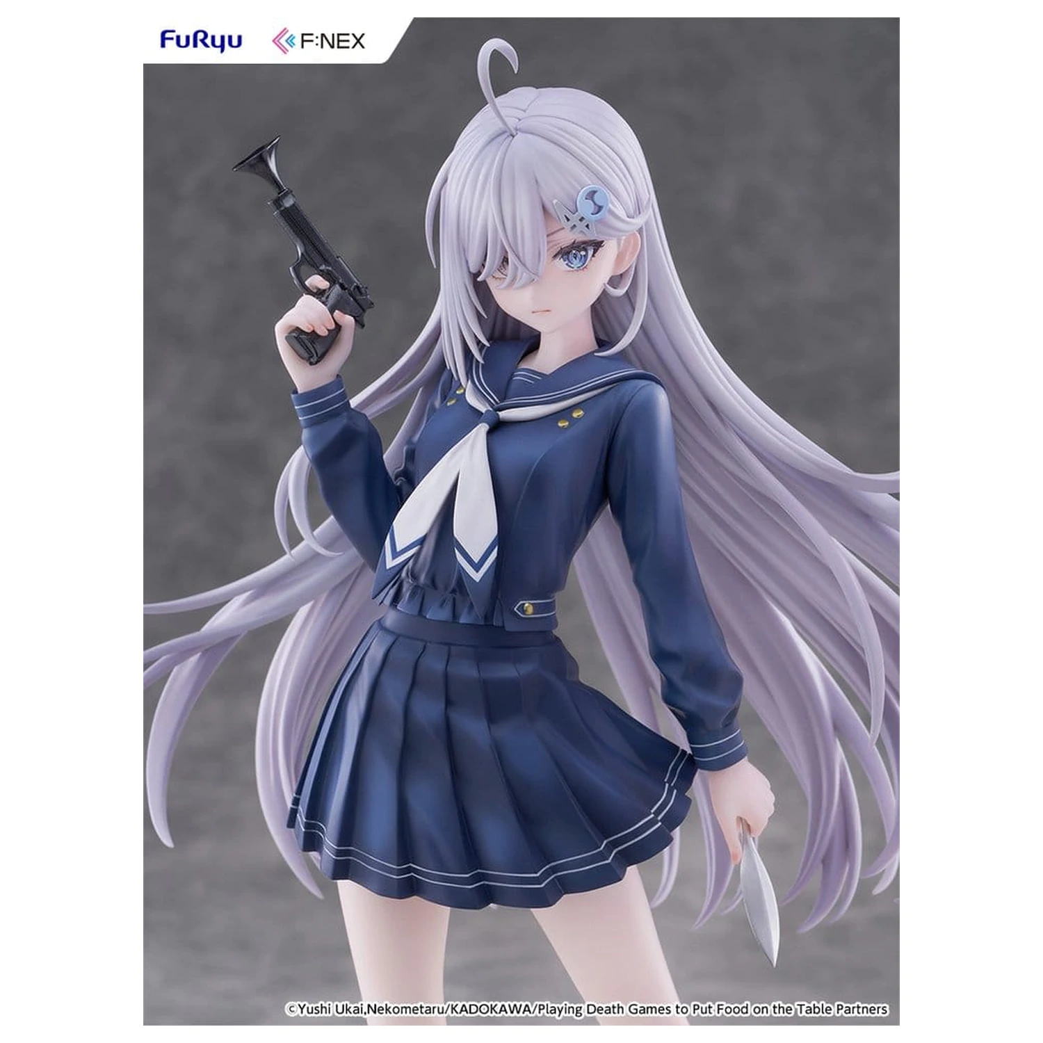 Playing Death Games to Put Food on the Table PVC Figurka 1/7 Yuki School Uniform Ver. 24 cm zdjęcie produktu
