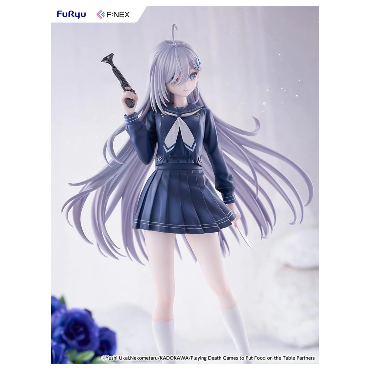 Playing Death Games to Put Food on the Table PVC Figurka 1/7 Yuki School Uniform Ver. 24 cm zdjęcie produktu
