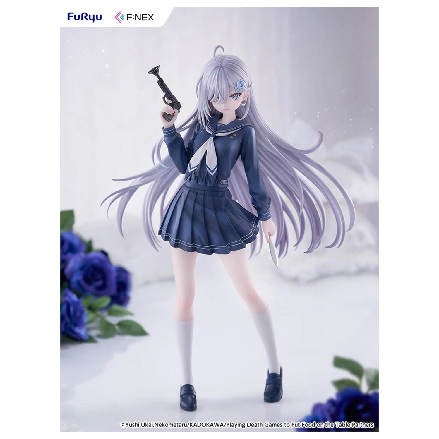Playing Death Games to Put Food on the Table PVC Figurka 1/7 Yuki School Uniform Ver. 24 cm zdjęcie produktu