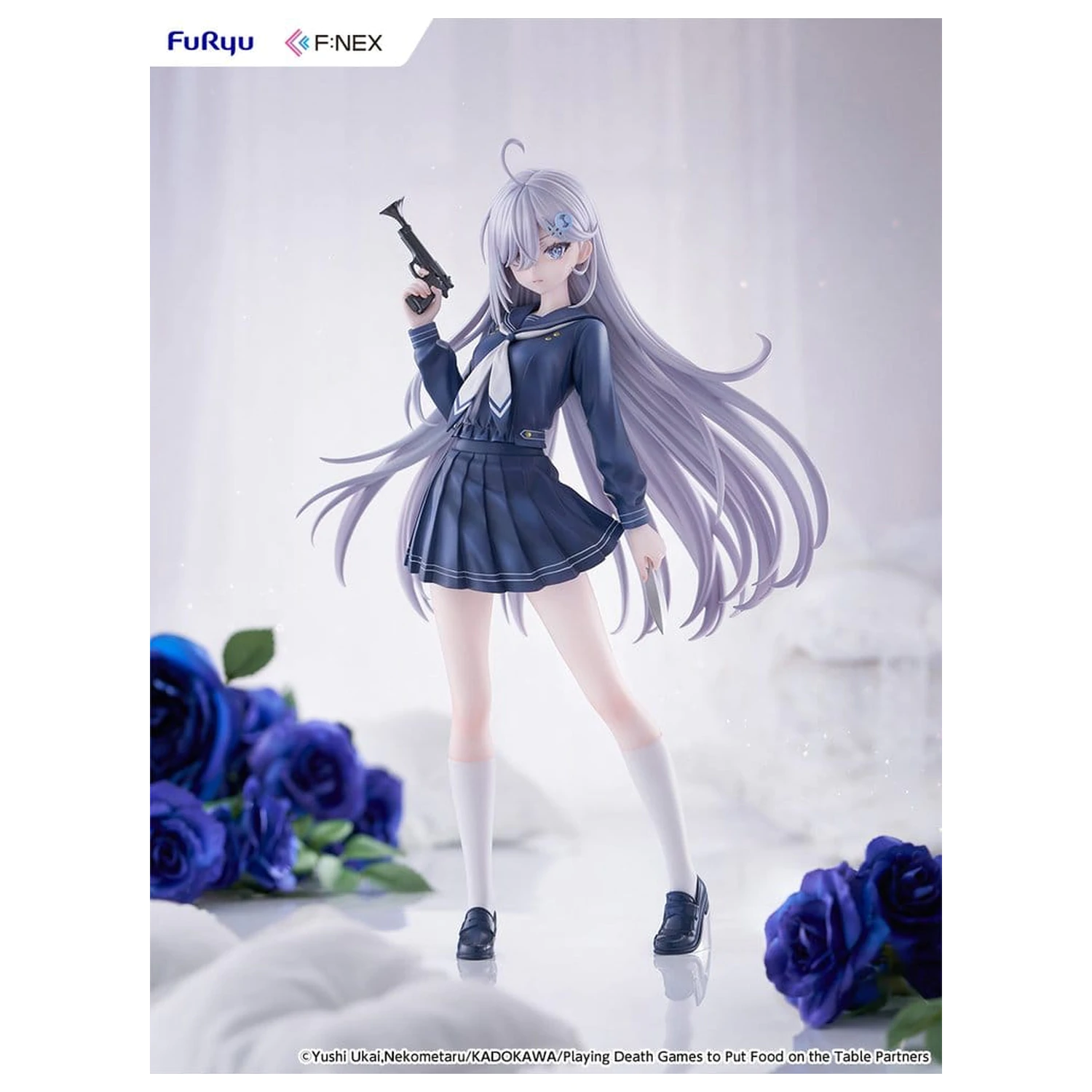 Playing Death Games to Put Food on the Table PVC Figurka 1/7 Yuki School Uniform Ver. 24 cm zdjęcie produktu