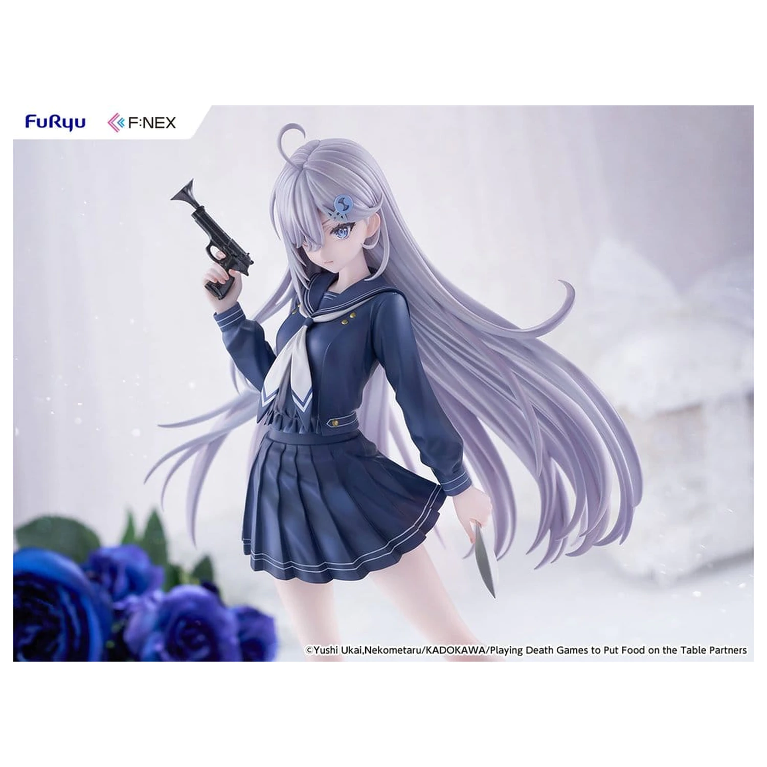 Playing Death Games to Put Food on the Table PVC Figurka 1/7 Yuki School Uniform Ver. 24 cm zdjęcie produktu