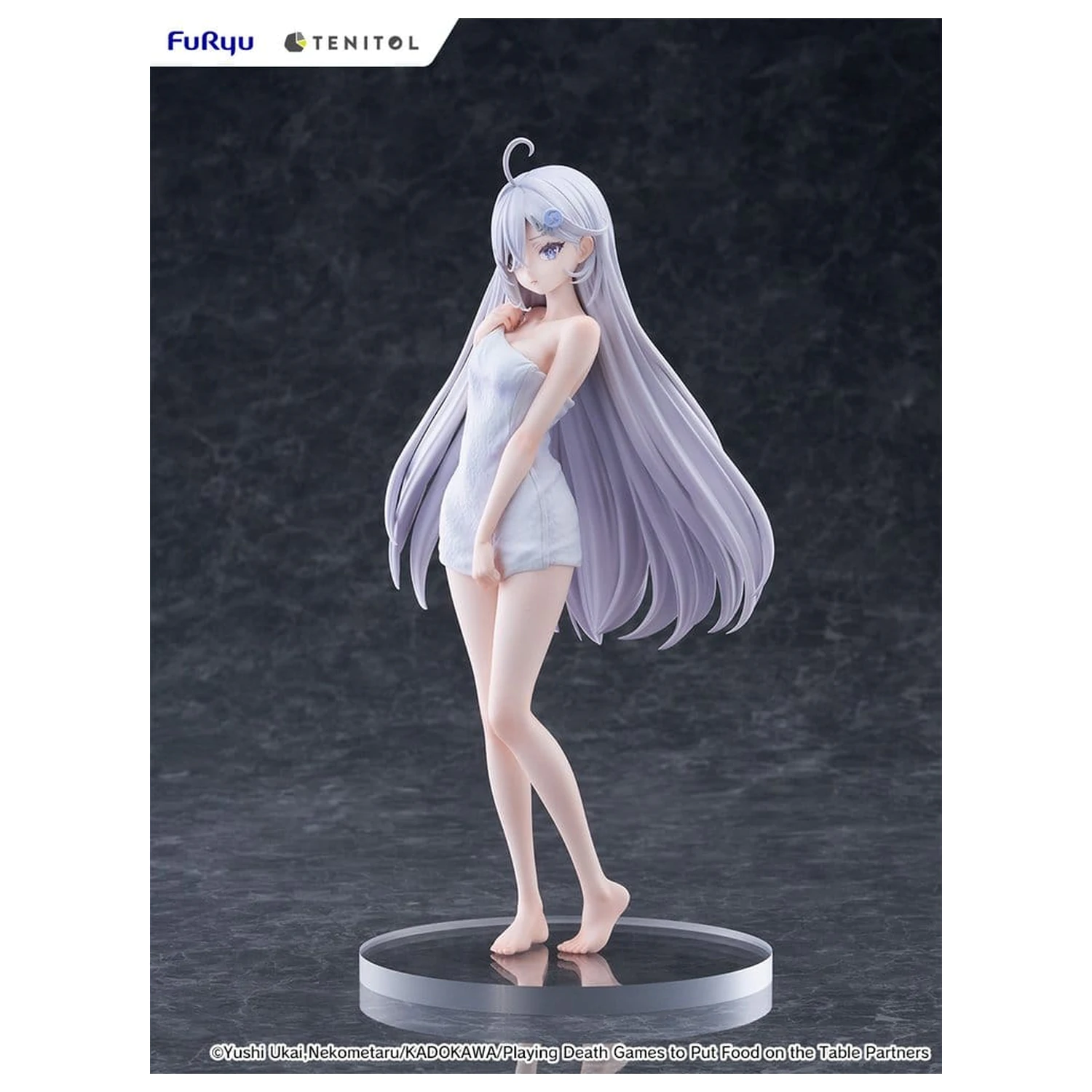 Playing Death Games to Put Food on the Table Light Novel PVC Statua Yuki Golden Bath Ver. 30 cm zdjęcie produktu