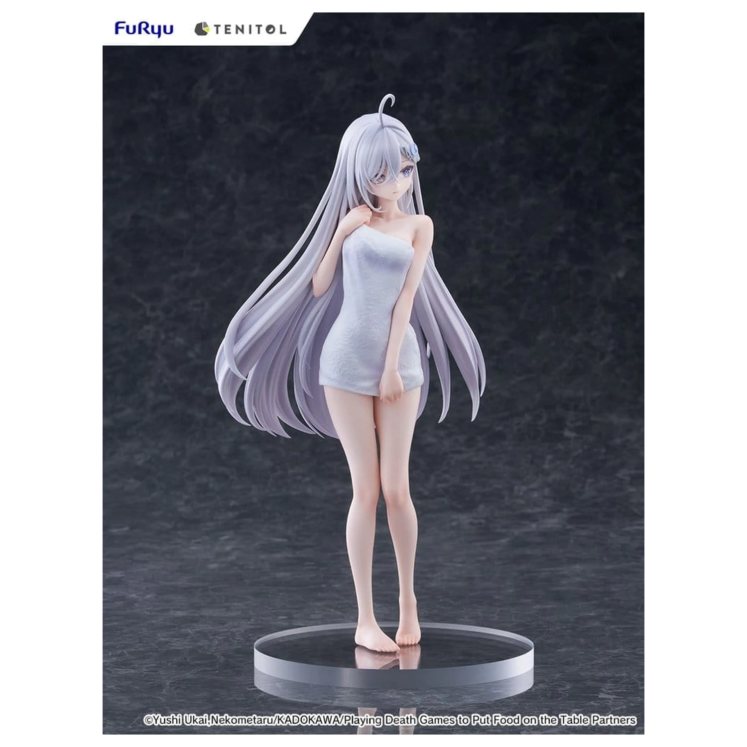 Playing Death Games to Put Food on the Table Light Novel PVC Statua Yuki Golden Bath Ver. 30 cm zdjęcie produktu